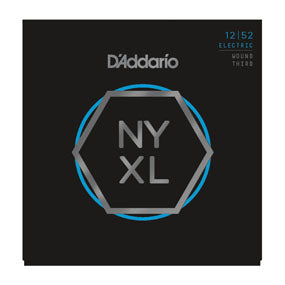 Daddario NYXL Electric Guitar string set Lite  12-52 (WOUND 3RD)