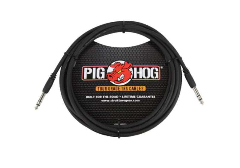 Pig Hog Cable - 1/4" TRS 10 ft