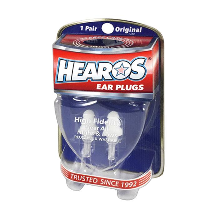 Hearos Hi Fidelity Ear Plugs Large 1pr