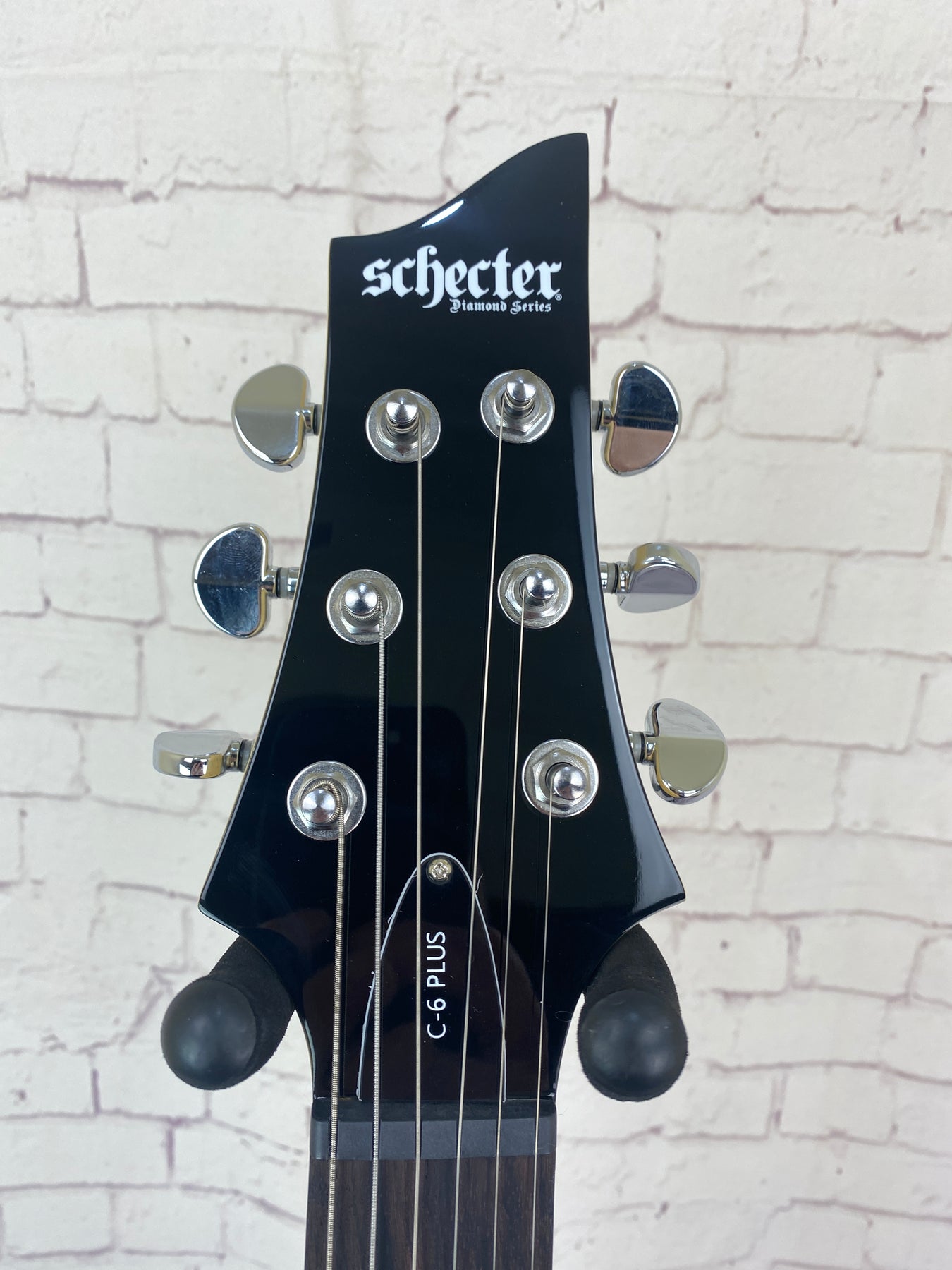  Schecter 443 C-6 Plus Solid-Body Electric Guitar, OBB