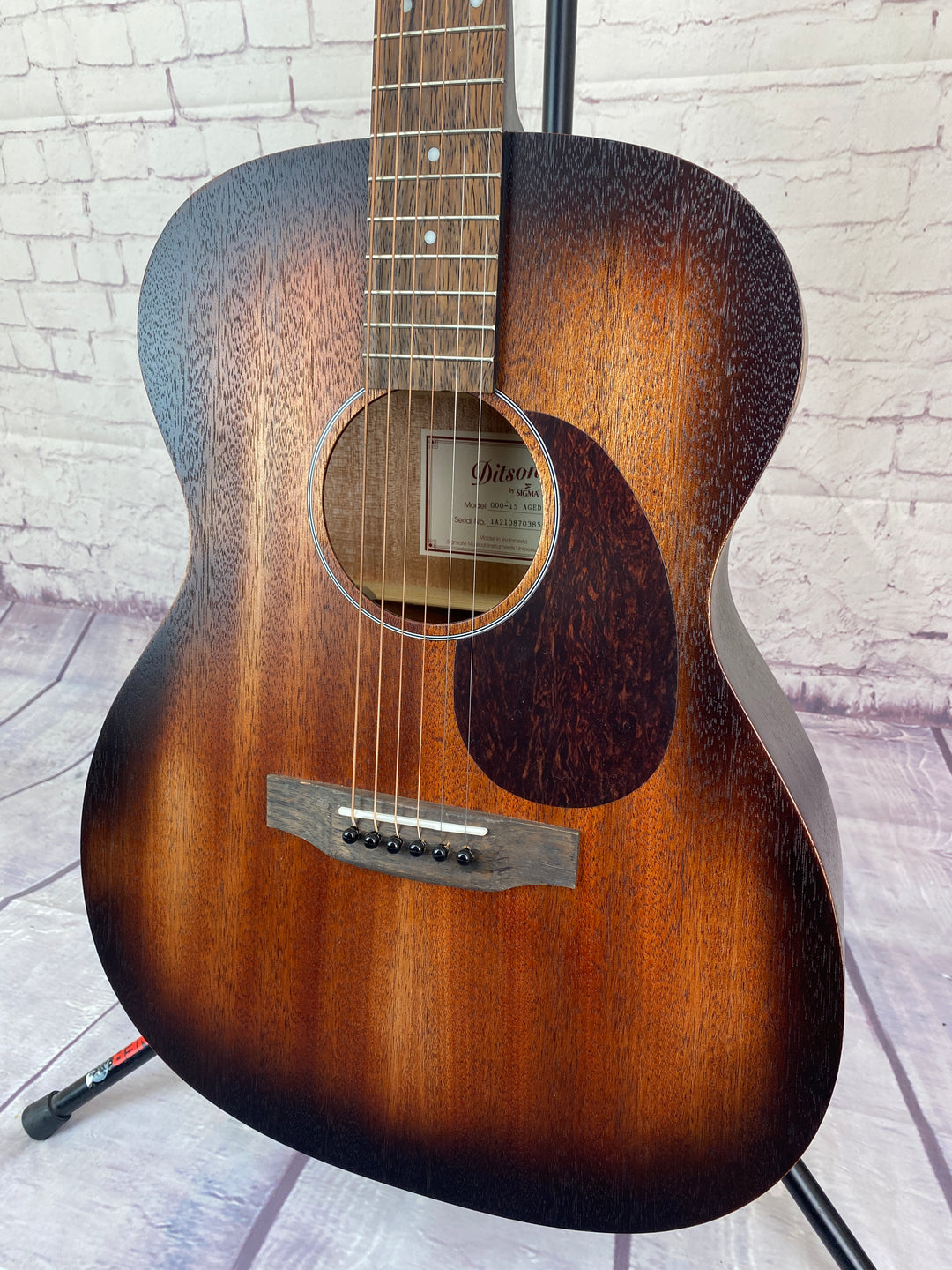 Ditson by Sigma Guitars 000-15 Aged Mahogany