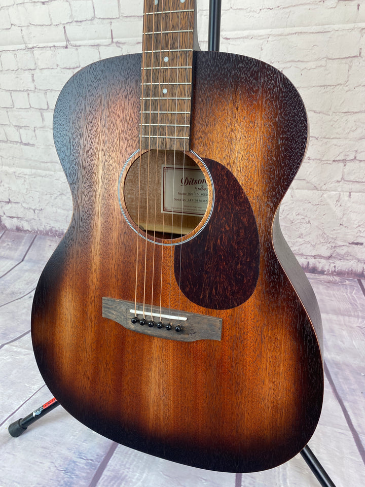 Ditson by Sigma Guitars 000-15 Aged Mahogany