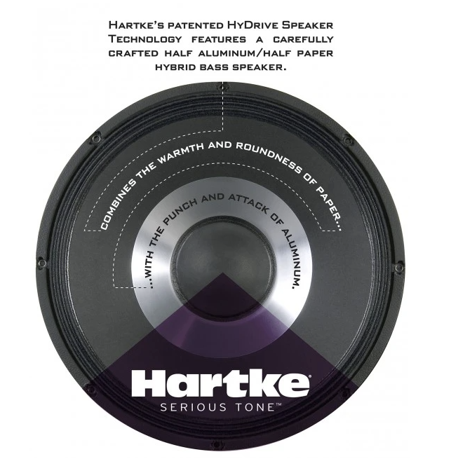 HARTKE HD15 BASS GUITAR AMPLIFIER 15W COMBO AMP
