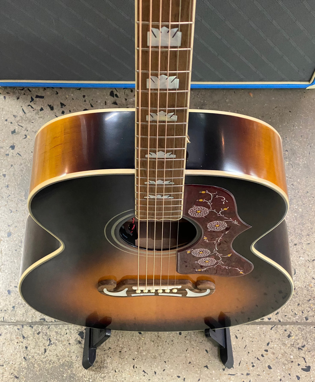 Epiphone Masterbuilt J200 Acoustic Guitar | Vintage Burst