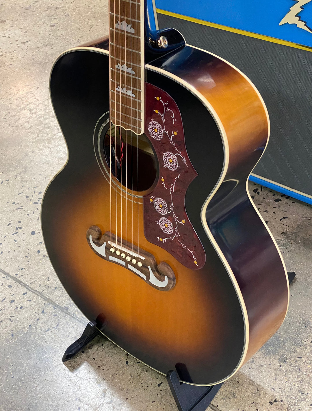 Epiphone Masterbuilt J200 Acoustic Guitar | Vintage Burst